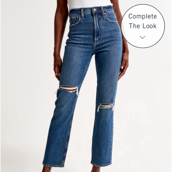Abercrombie & Fitch Denim - ABERCROMBIE & FITCH ULTRA HIGH RISE JEANS